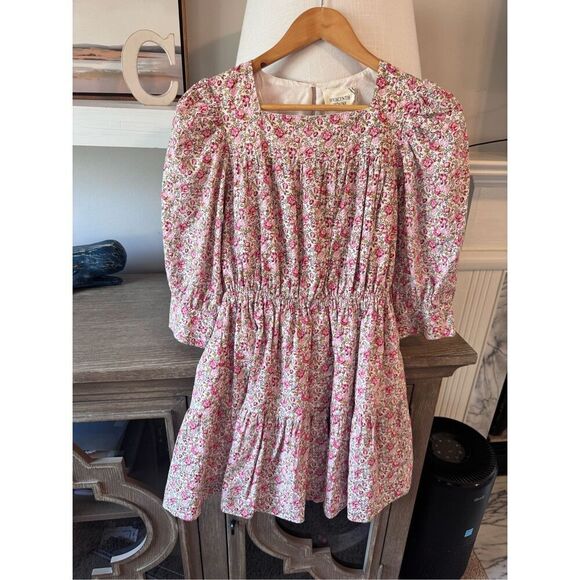 Tuckernuck - Hyacinth House Maddie Floral Mini Dress Size XSmall - Picture 1 of 10